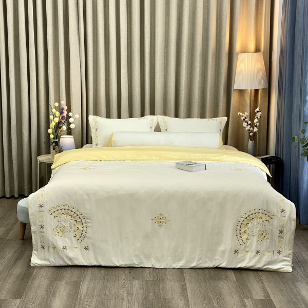Bộ ga chun chần MicroTencel K-Bedding KMTS102_K-Bedding - NV