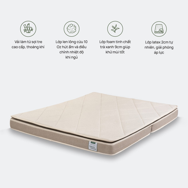 Đệm foam Artemis Nature Dream Original