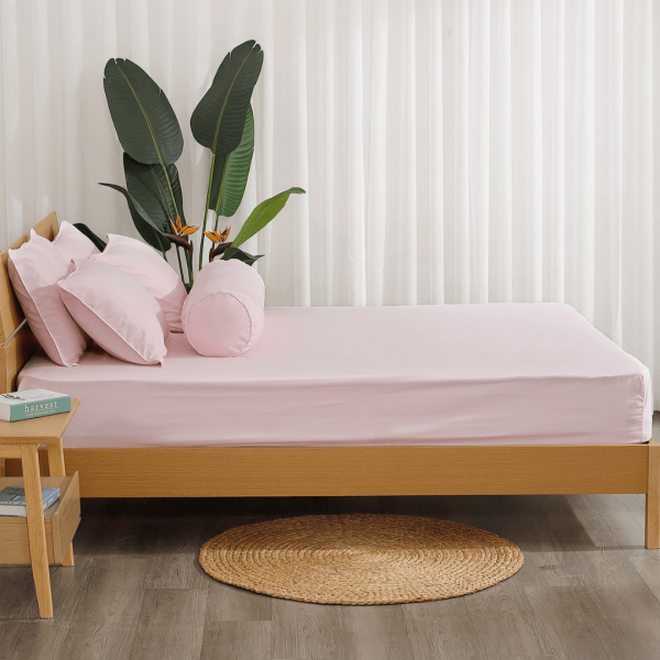 Bộ ga chun Microfiber KMS406_K-Bedding - NV