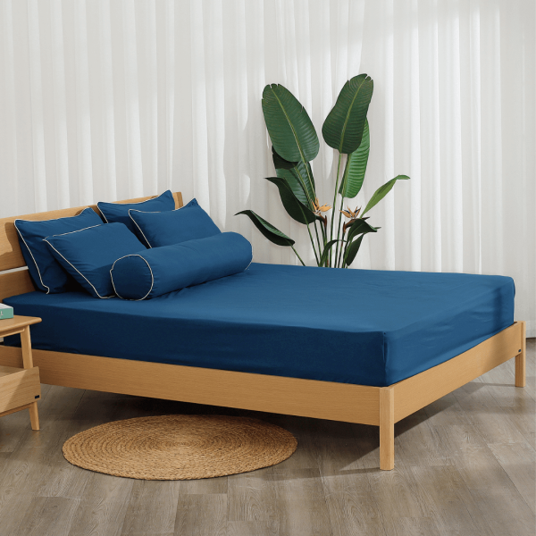 Bộ ga chun Microfiber KMS407_K-Bedding - NV