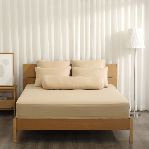 Bộ ga chun Microfiber KMS402_K-Bedding - NV