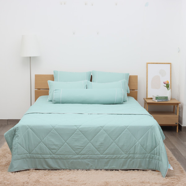 Bộ ga chần bông Ice-Tencel KNTS404_K-Bedding - NV