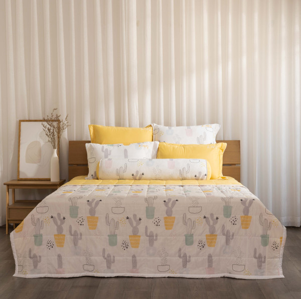 Bộ ga chần bông Cool Flex KCSP404_K-Bedding - NV